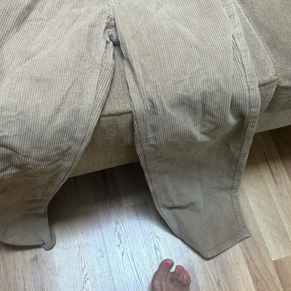 Empyre Tan Corduroy Kids Casual Bottoms